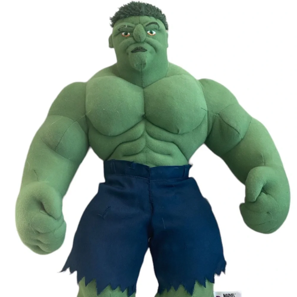 Vintage Marvel Hulk Y2K Action Figure Large Super Hero’s Avengers Toy Rare 2003